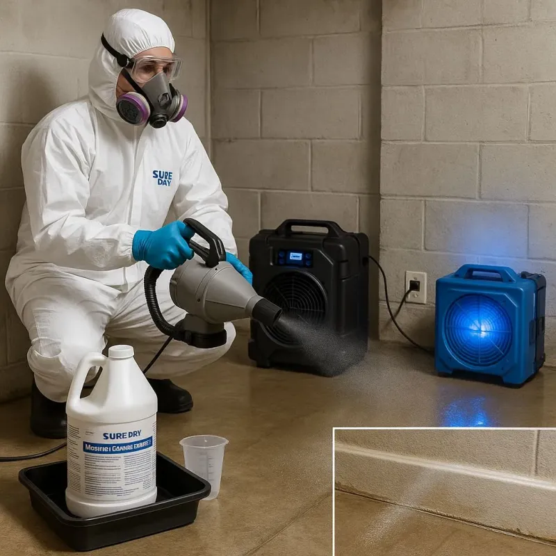 Sanitization and Odor Removal process in Hall County, GA
