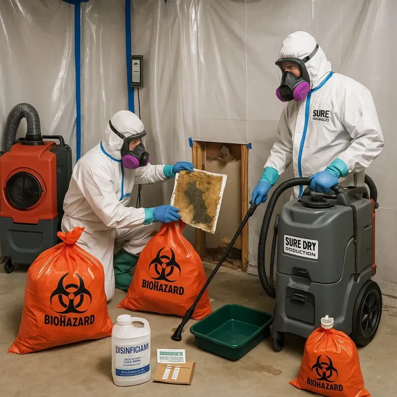Contaminated Water Handling Protocols process in Hall County, GA