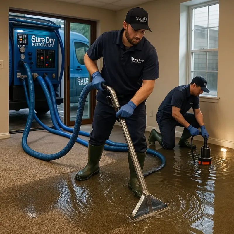 Water Extraction and Removal process in Hall County, GA